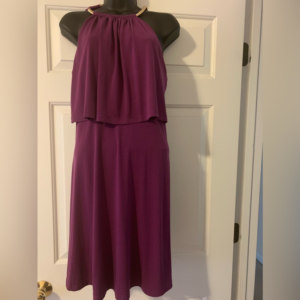 Purple dress